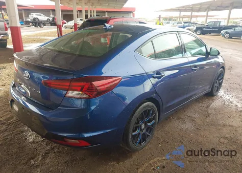 2019 Hyundai Elantra Sel из США, поврежденный, VIN 5NPD84LF5KH449049